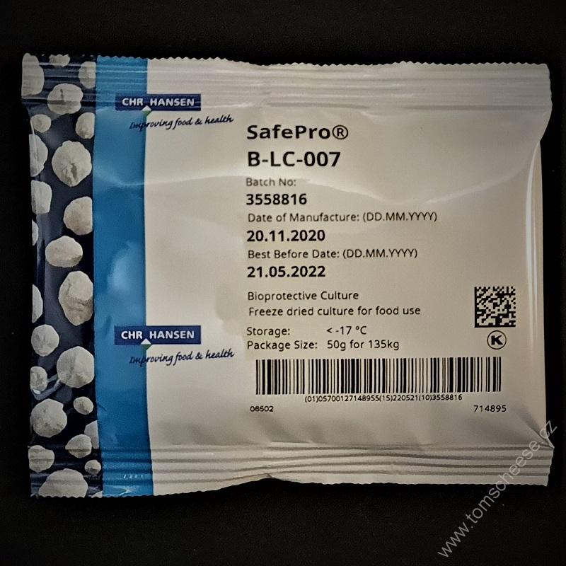 Startovací kultura SafePro® B-LC-007 50g/135 kg masa - VÝPRODEJ (min.trv. 9.1.2026)