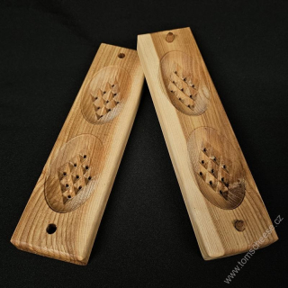 Dřevěná forma na sýr Oštěpek - dvojitá